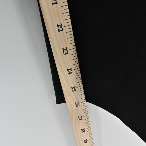 Theory Womens Dress Pants Size 0 Black Straight Leg Ponte Knit Career Minimalist - Picture 5 of 13